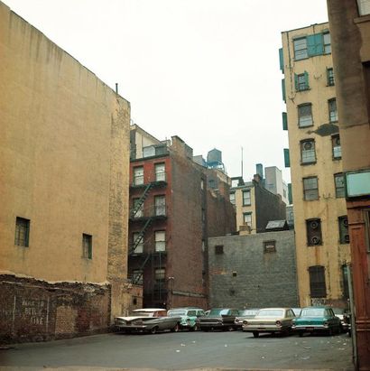 Michel HOSSZU (1944) 

New York Parking. 1964. 

Tirage argentique.

Signé, daté,...