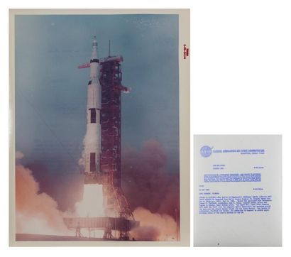 NASA, Apollo 10 

Décollage de la fusée Saturn IV, Cape Kennedy, Floride, 18 mai...