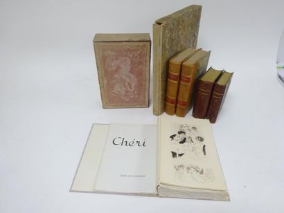 null Six volumes :

- [Emilio GRAU-SALA] COLETTE ?

Chéri.

Paris, Vialetay, 1952.

Grand...