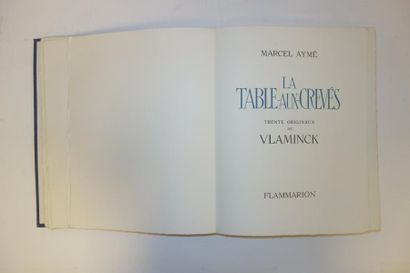 Marcel AYME - VLAMINCK 

La table-aux-crevés. 

Flammarion, Paris, 1960. 

Feuillets...