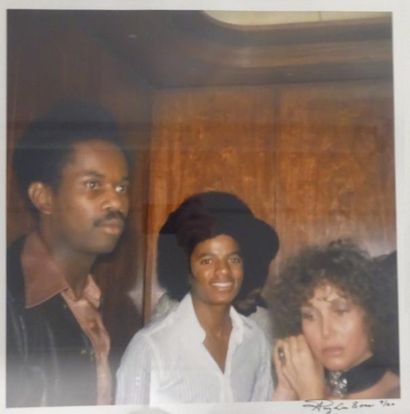 Gary Lee BOAS (1951) 

Michael Jackson at a reception for the Robert F. Kennedy Tennis...