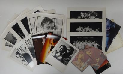 Serge GAISNBOURG 

- Lot de photos, certaines en plusieurs exemplaires, de Serge...