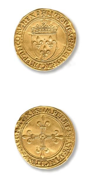 null Louis XII (1498-1514)
Écu d'or au soleil. Paris. 3,30 g.
D. 647.
Très bel e...