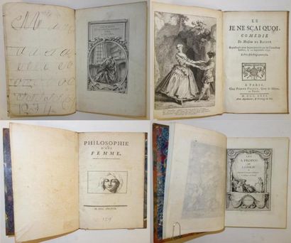null Quatre livres du XVIIIème siècle : 

- Monsieur de BOISSY 

Le je ne scai quoi....