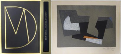 null Coffret Hommage à Marcel Duchamp comprenant : 

- une estampe de MATTA (1911-2002)....