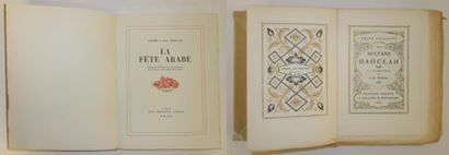 null Lot comprenant : 

- Franz TOUSSAINT (1879-1955). 

La sultane Daoulah.

Editions...