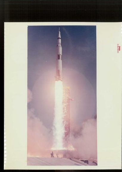 null NASA, Apollo 11. 

Décollage de la fusée Saturn V, Cape Kennedy, Floride, 16...