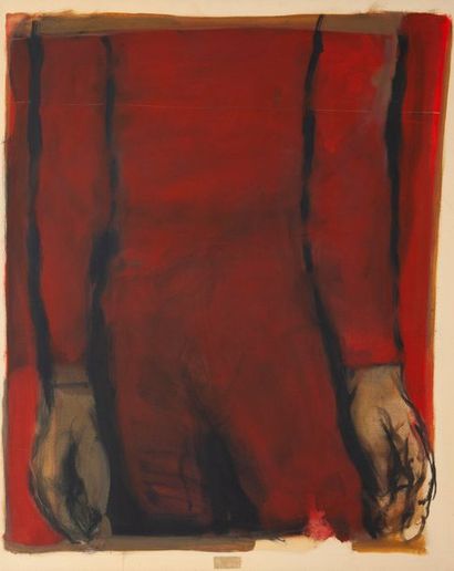 Ruben ALTERIO (1949) Red Devil, 2001.
Huile sur toile.
Signée, titrée, datée et située...