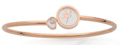 CHOPARD «Educate a child»
Bracelet jonc ouvert en or rose (750) orné d’un petit
diamant...