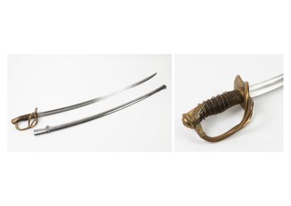 MANUFACTURE DE KLINGENTHAL 

Sabre d'officier de cavalerie légère, modèle 1822.

Garde...