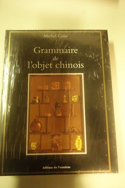 CULAS, Michel 

Grammaire de l'objet chinois. 

Les Editions de l'Amateur, 2001....