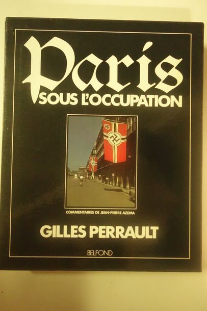 PERRAULT, Gilles 

Paris sous l'occupation. 

Belfond, 1987. 

Etat d'usage. 