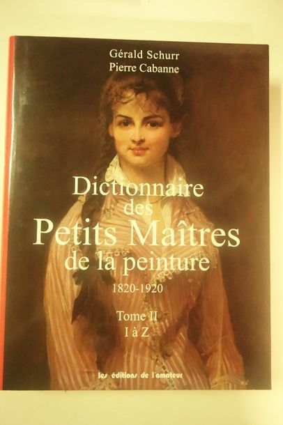 null SCHURR, Gérald ; CABANNE, Pierre

Dictionnaire des petits maîtres de la peinture,...