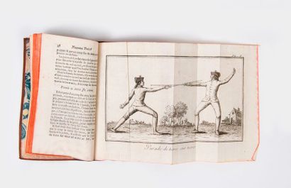 DEMEUSE (Nicolas) 

Nouveau traité de l’art des armes. 

Liège, Desoer, 1778, in-12,...