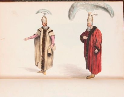DALVIMART (Octavien) 

The costume of Turkey.

Drawings. W.B. S.L., 1809, in-4, demi-rel....