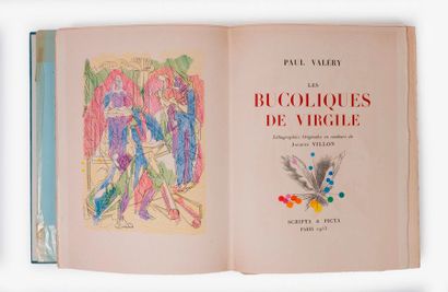 VALERY (Paul) - VILLON (Jacques) 

Les Bucoliques de Virgile. 

Paris, Scripta &...