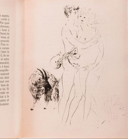 LONGUS - VERTES (M.) 

Daphnis et Chloé. 

Paris, Manuel Bruker, 1954, in-4, en feuilles...