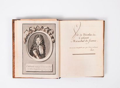 null Vie de Nicolas de Catinat, Maréchal de France.

Volume manuscrit, avec en frontispice...