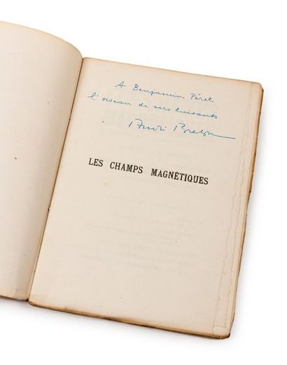 BRETON, André & SOUPAULT, Philippe 
LES CHAMPS MAGNÉTIQUES.
Paris, Au Sens Pareil,...