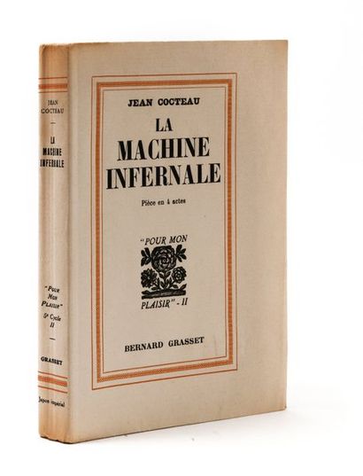 COCTEAU Jean (1889-1963) 
La Machine infernale.
Pièce en 4 actes.
Paris, Grasset,...
