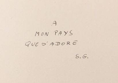 GUITRY Sacha (1885-1957) Ma Défense. Manuscrit autographe. Circa 1944. 61 pages in-4....