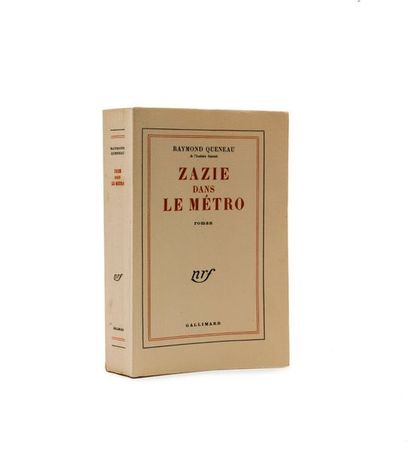 QUENEAU RAYMOND (1903-1976) Zazie dans le métro. Manuscrit autographe. Notes préparatoires....