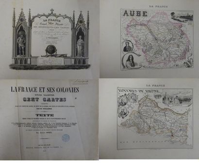 null La France et ses colonies, Atlas illustré par M. Vuillemin. 

Paris, Migeon...