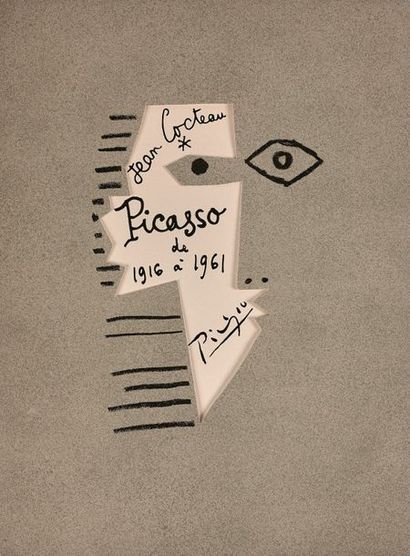 JEAN COCTEAU Picasso de 1916 à 1961.
Monaco, Éditions du Rocher, 1962.
Grand in-4,...
