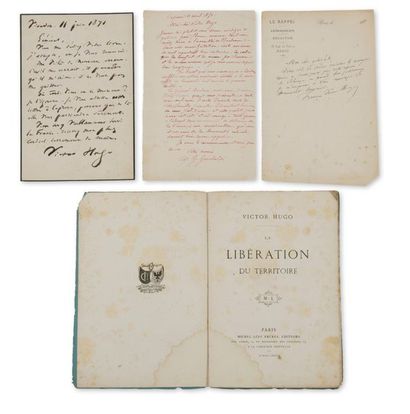 Victor HUGO. 1808-1885. Ecrivain poète. L.A.S. au général Bordone. Vianden, 11 juin...