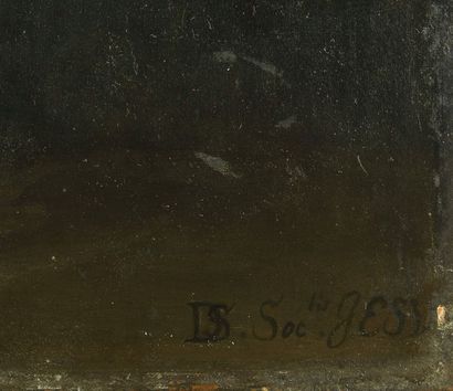 Daniel SEGHERS (Anvers 1590 - id.; 1661) Vase de fleurs sur un entablement.
Huile...