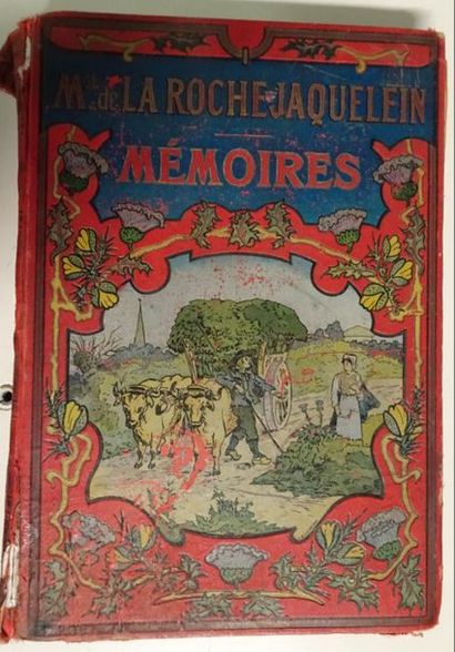 Mémoires de Madame de la Rochejaquelein. 

Librairie nationale d'éducation et de...