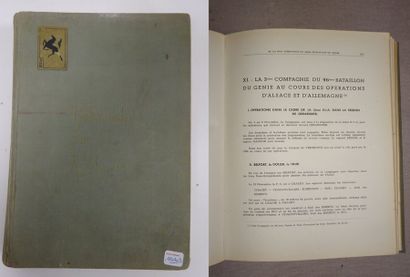 null Ephémérides du combat command n°6, 18 novembre 1944-28 avril 1945. 

Un volume-folio....