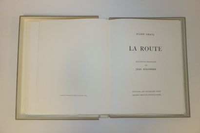 Julien GRACQ (1910-2007). 

La route. 

Paris, édition art extenion, 1981. 

Un volume...