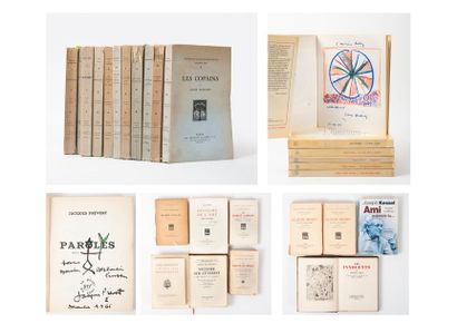 null Set of 27 books, with wear and tear and yellowing, some important:

* From Editions...