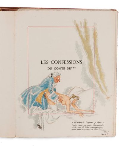 DUCLOS (Charles) - LEROY (Pierre) 
Les confessions du comte de +++.
Paris, La Tradition,...