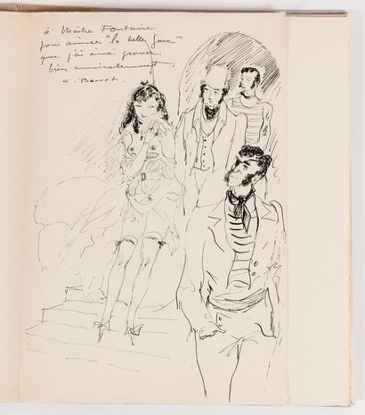 MAC-ORLAN (Pierre) - BARRET (Gaston) Les dés pipés ou Fanny Hill.
Paris, Vialetay,...