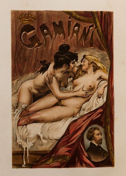 ALCIDE (Baron de M.) ** Gamiani ou deux nuits d'excès.
Paris, 1905, in-8, demi-rel....