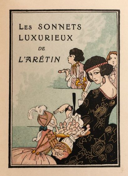ARÉTIN (L') Les sonnets luxurieux.
Avec illustrations en couleurs.
S.l. (Paris),...