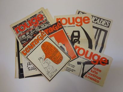 01-mai-1968 

Lot de magazines et revues sur le mouvement lycéen, communiste et syndical...