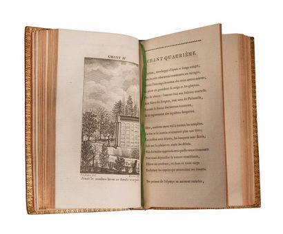 CASTEL (RENÉ RICHARD). Les Plantes, poëme. Paris, De l'Imprimerie de Crapelet, Deterville,...