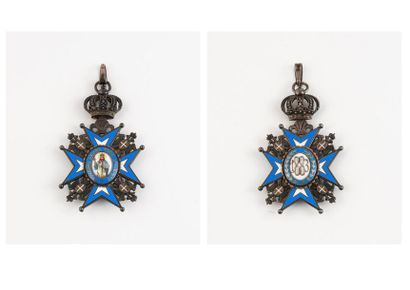 SERBIE

Ordre de Saint Sava.

Croix de chevalier...