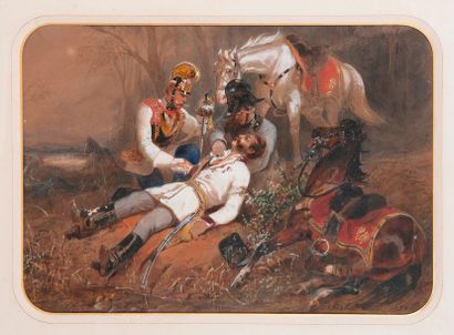 Carl GOEBEL (1824-1899) 

Officier supérieur de cavalerie de l'armée impériale autrichienne,...