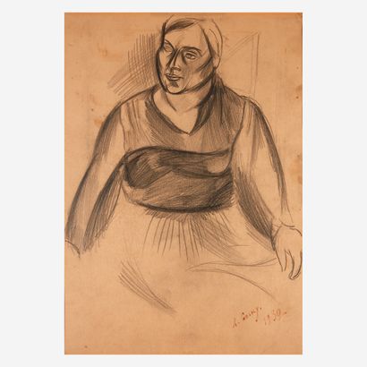 Arshile Gorky (American, 1904-1948) Inscrit avec le nom de l'artiste et daté 1939... Gazette Drouot