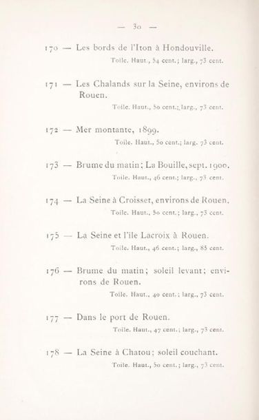 ALBERT LEBOURG (1849-1928) 
La Seine et l'île Lacroix à Rouen Huile sur toile, signée...