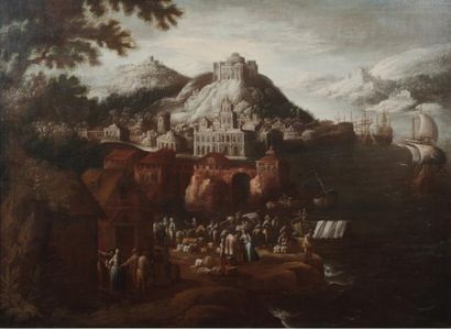 BARRA Didier dit Monsù Desiderio (Attribué à) Metz vers 1589 - Naples après 1656...