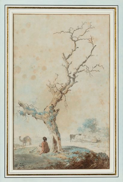 null HILAIRE Jean - Baptiste

1753 - 1822

Hookah smoker at the foot of a tree (Turkish...