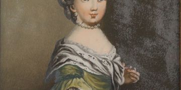 null ECOLE ALLEMANDE du XVIIIe siècle

Portrait à mi-corps de femme de qualité à...