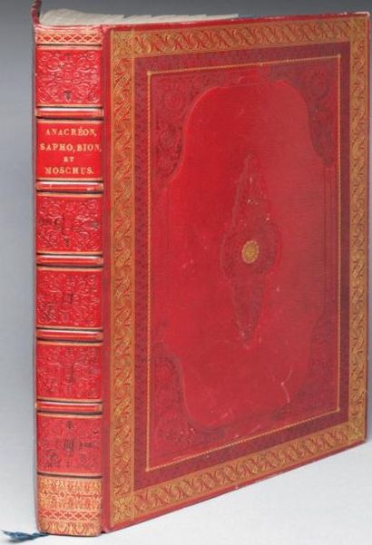 ANACREON, GIRODET Recueil de compositions dessinées par Girodet et gravées par M....