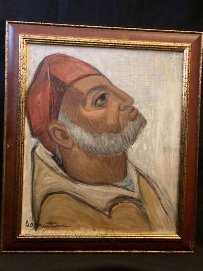 null 
LEO MARTIN

Old man in profile

Oil on canvas signed in the lower left corner.

Oil...