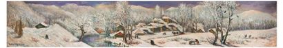 null Jean RAFFY le PERSAN (1920 - 2008)

Village under the snow

Oil on panel, signed...